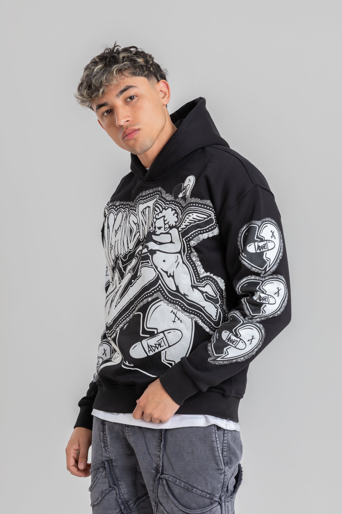 DON'T DEDUCT SINCERE LOVE PRINTED HOODIE