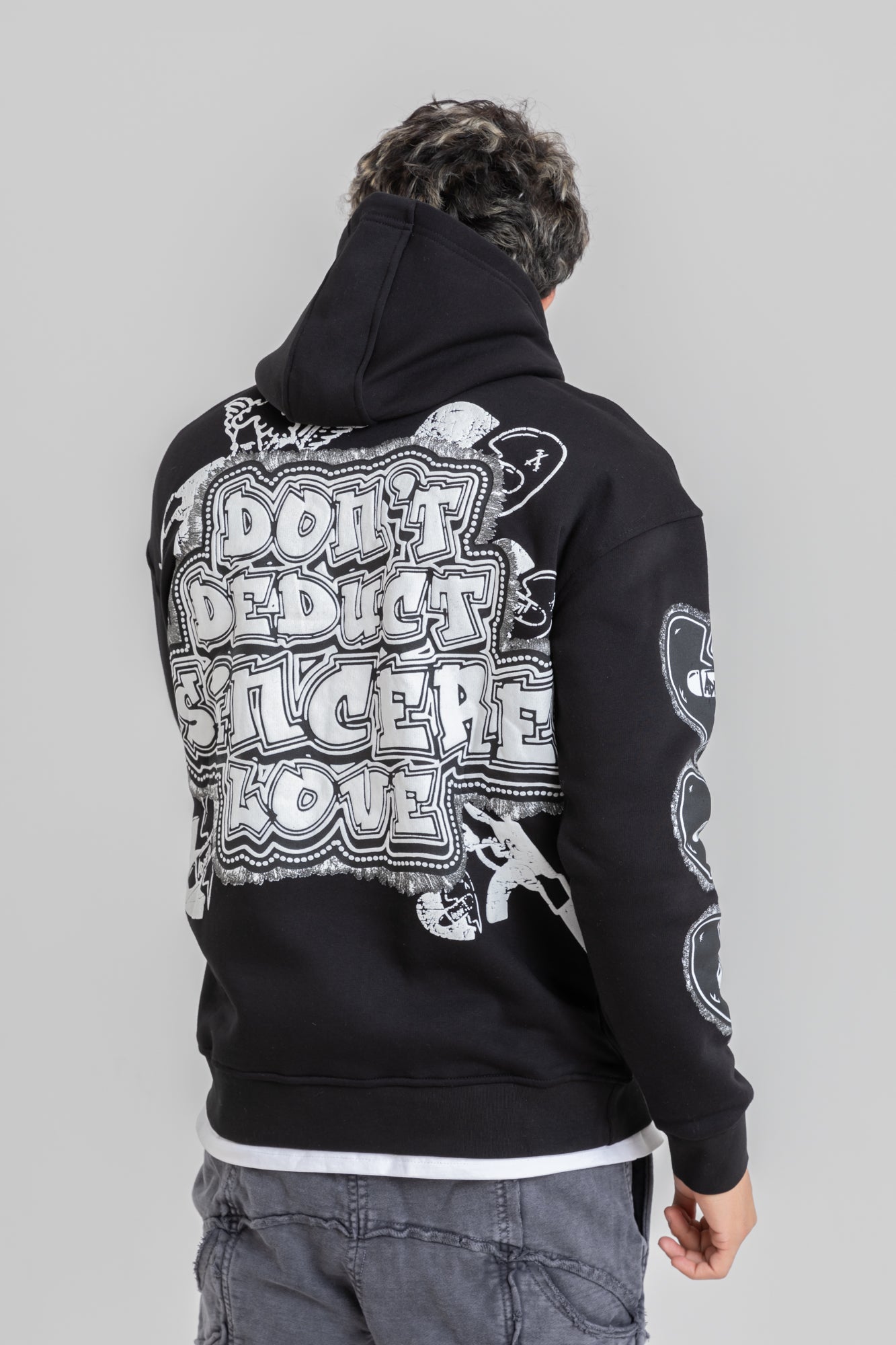 DON'T DEDUCT SINCERE LOVE PRINTED HOODIE