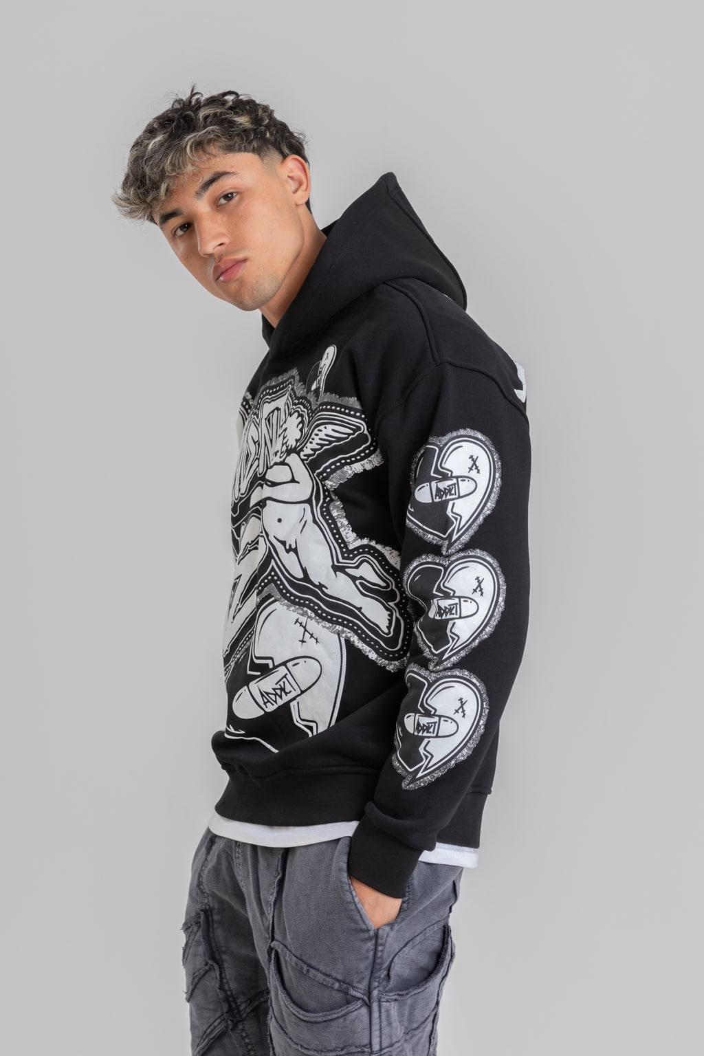 DON'T DEDUCT SINCERE LOVE PRINTED HOODIE