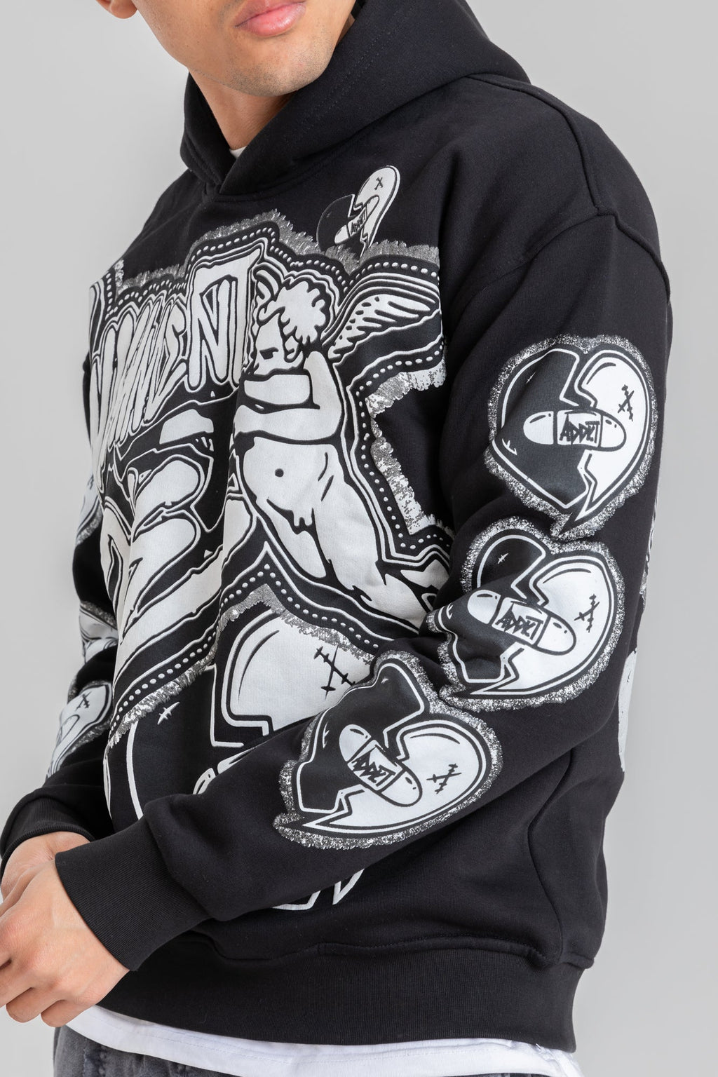 DON'T DEDUCT SINCERE LOVE PRINTED HOODIE