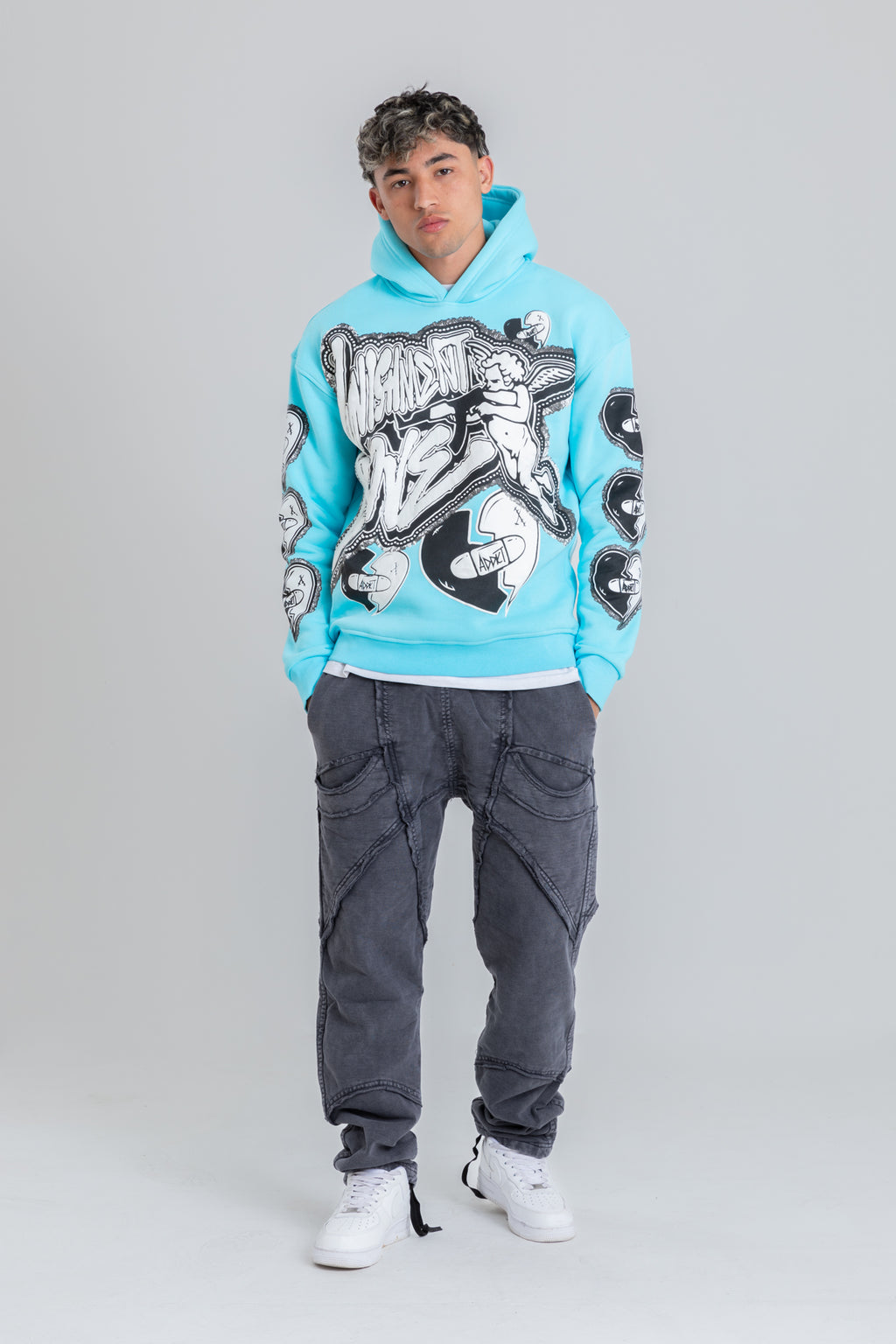 DON'T DEDUCT SINCERE LOVE PRINTED HOODIE