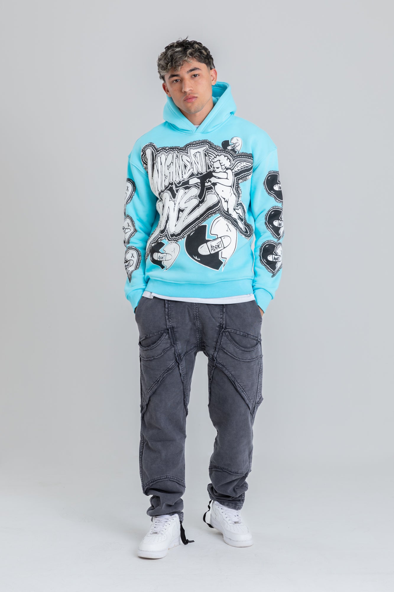 DON'T DEDUCT SINCERE LOVE PRINTED HOODIE