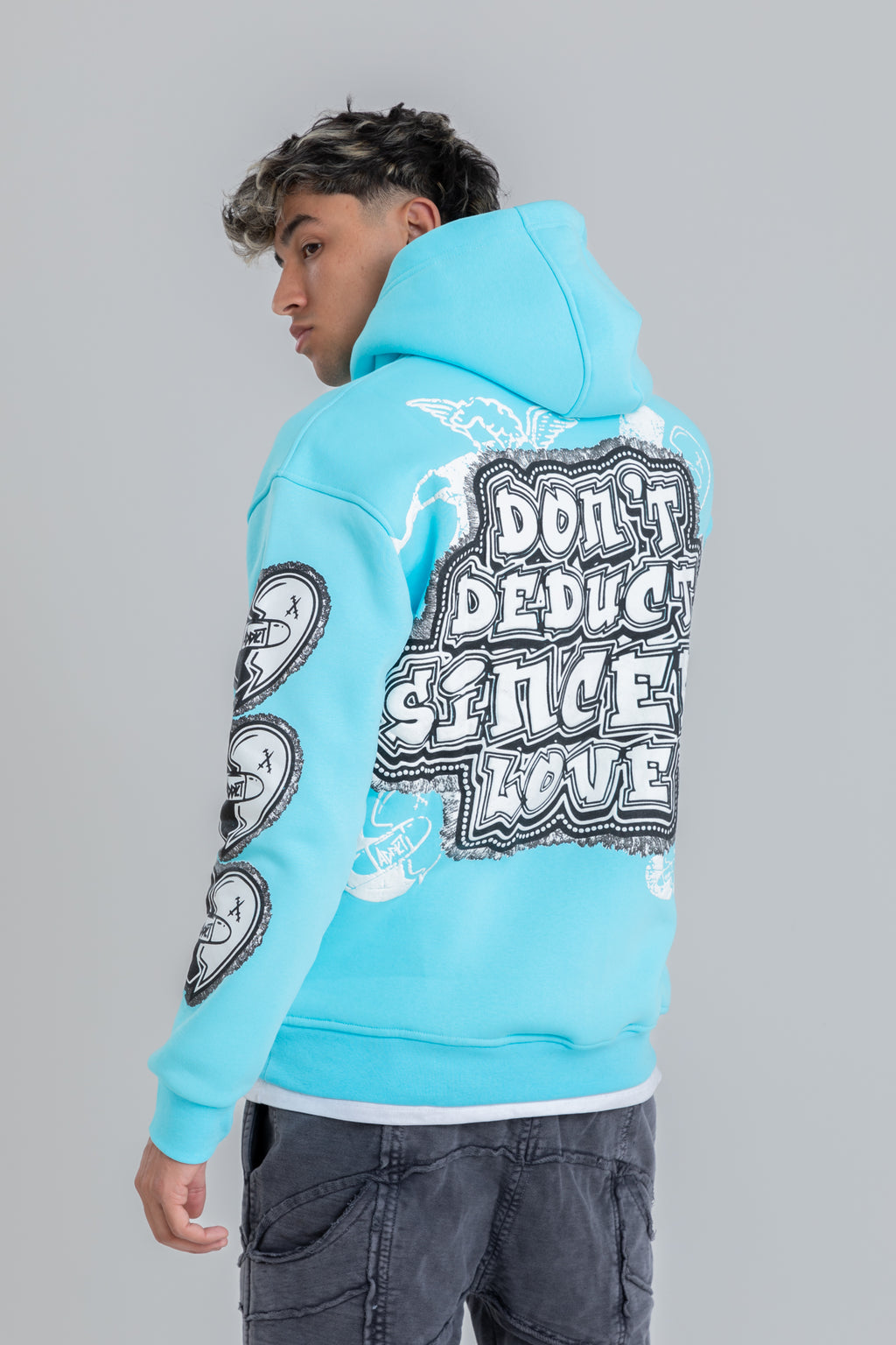 DON'T DEDUCT SINCERE LOVE PRINTED HOODIE