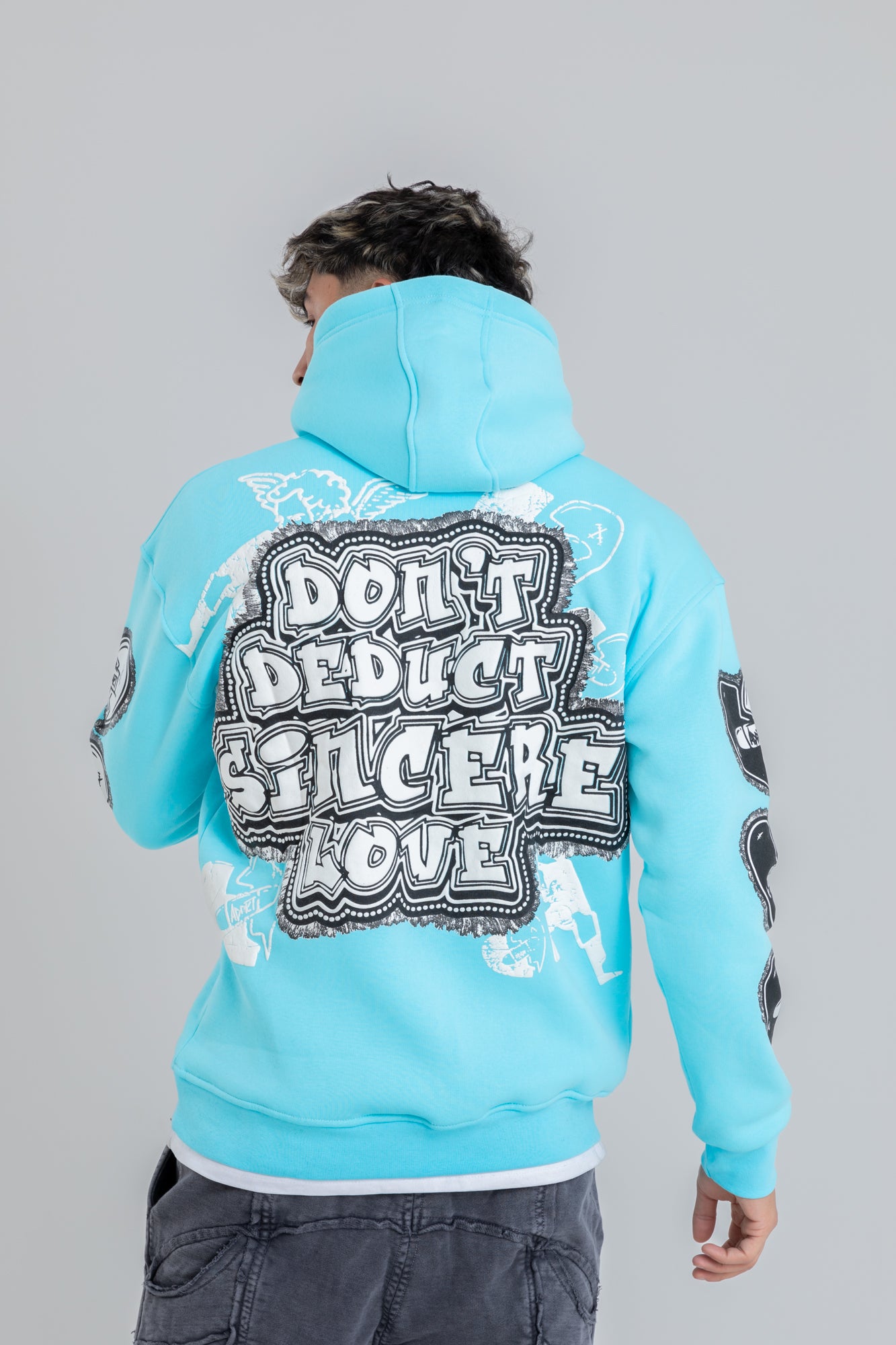 DON'T DEDUCT SINCERE LOVE PRINTED HOODIE