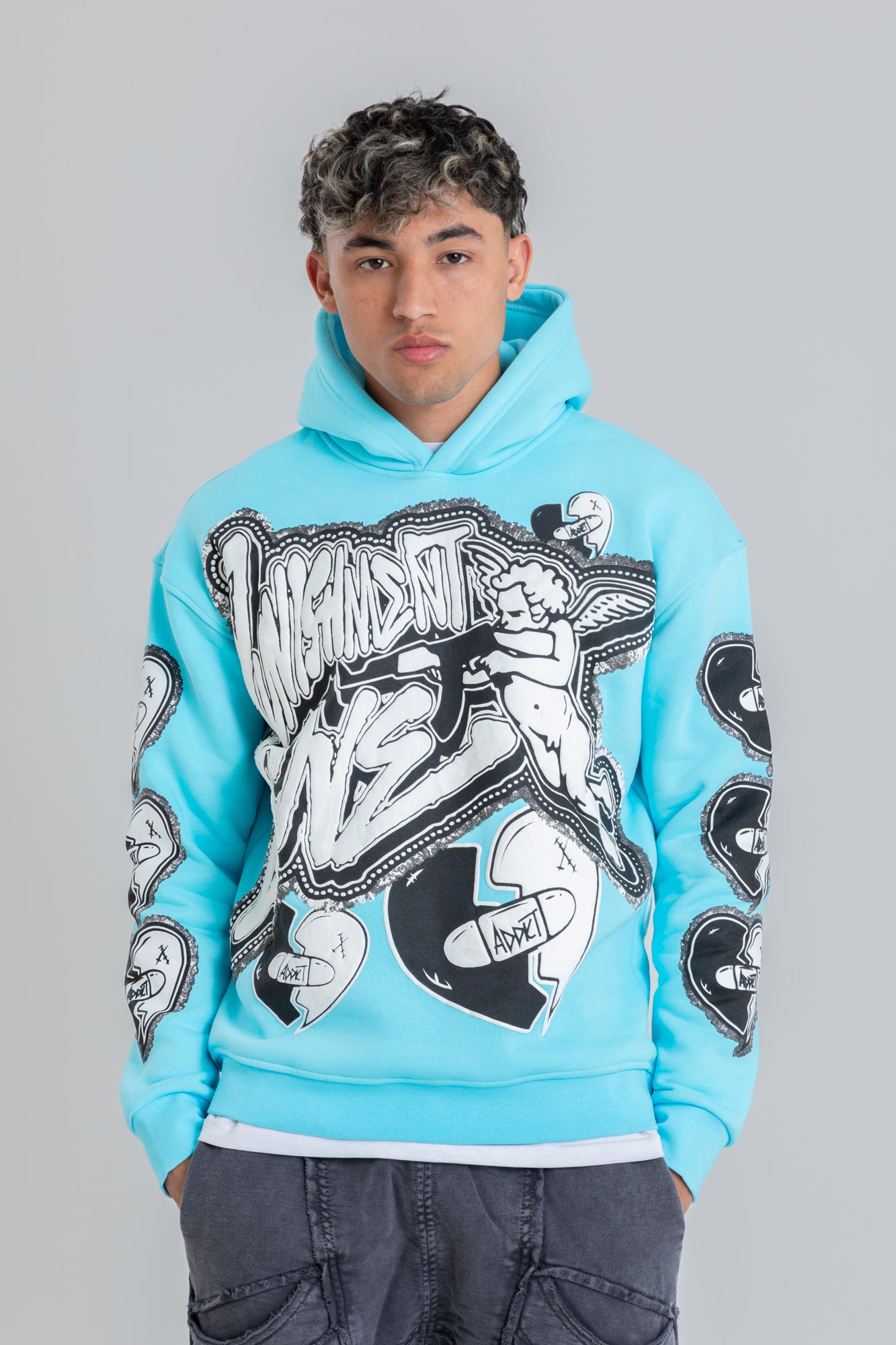 DON'T DEDUCT SINCERE LOVE PRINTED HOODIE