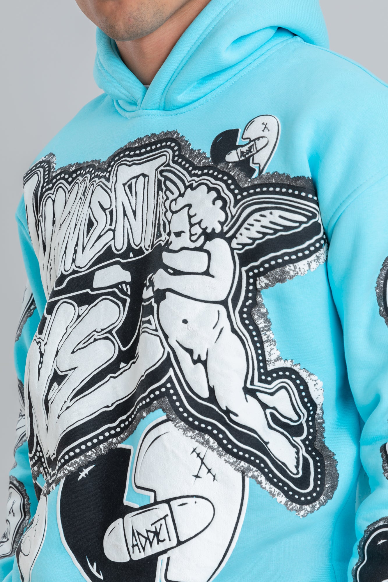 DON'T DEDUCT SINCERE LOVE PRINTED HOODIE