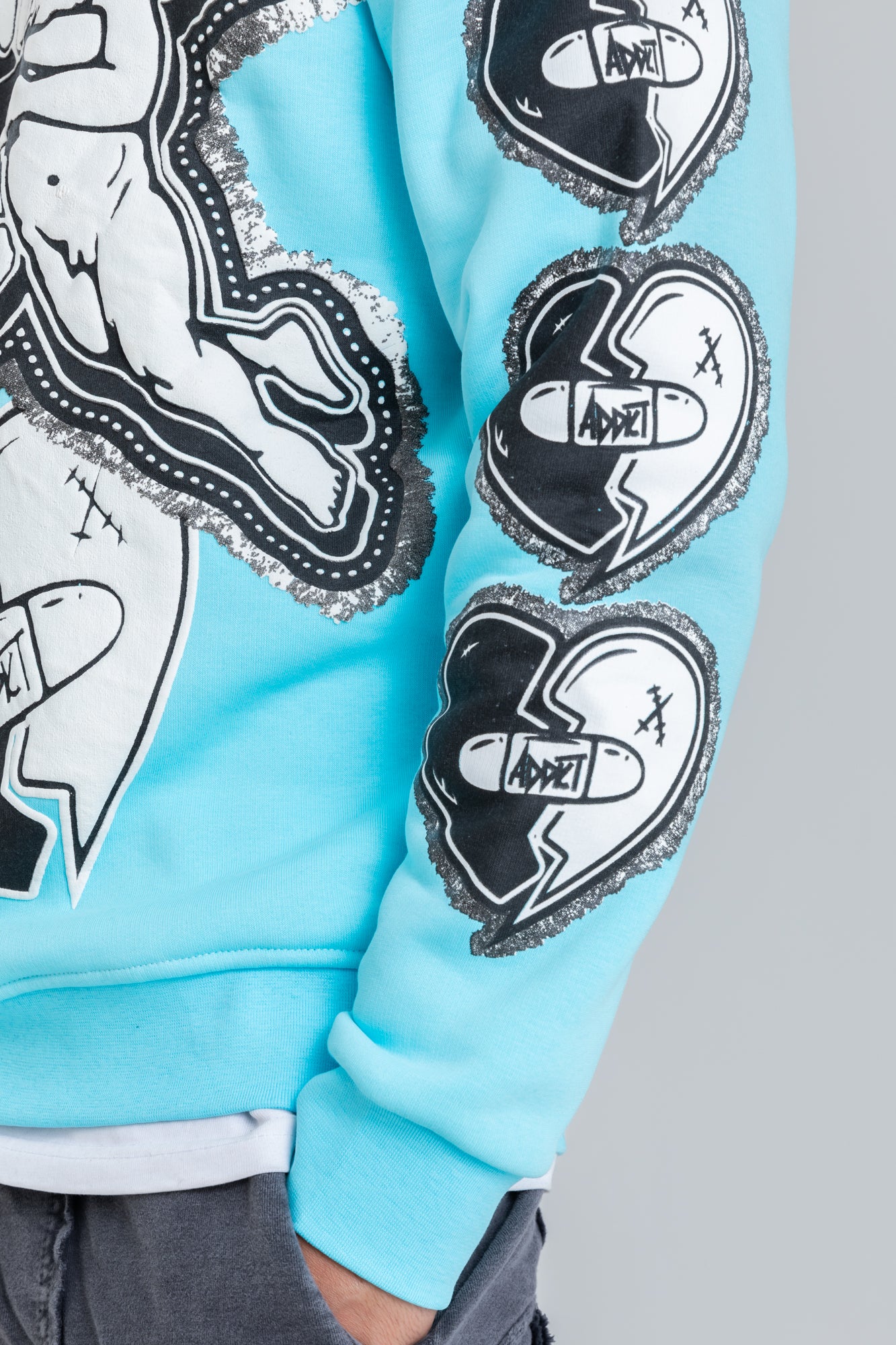 DON'T DEDUCT SINCERE LOVE PRINTED HOODIE