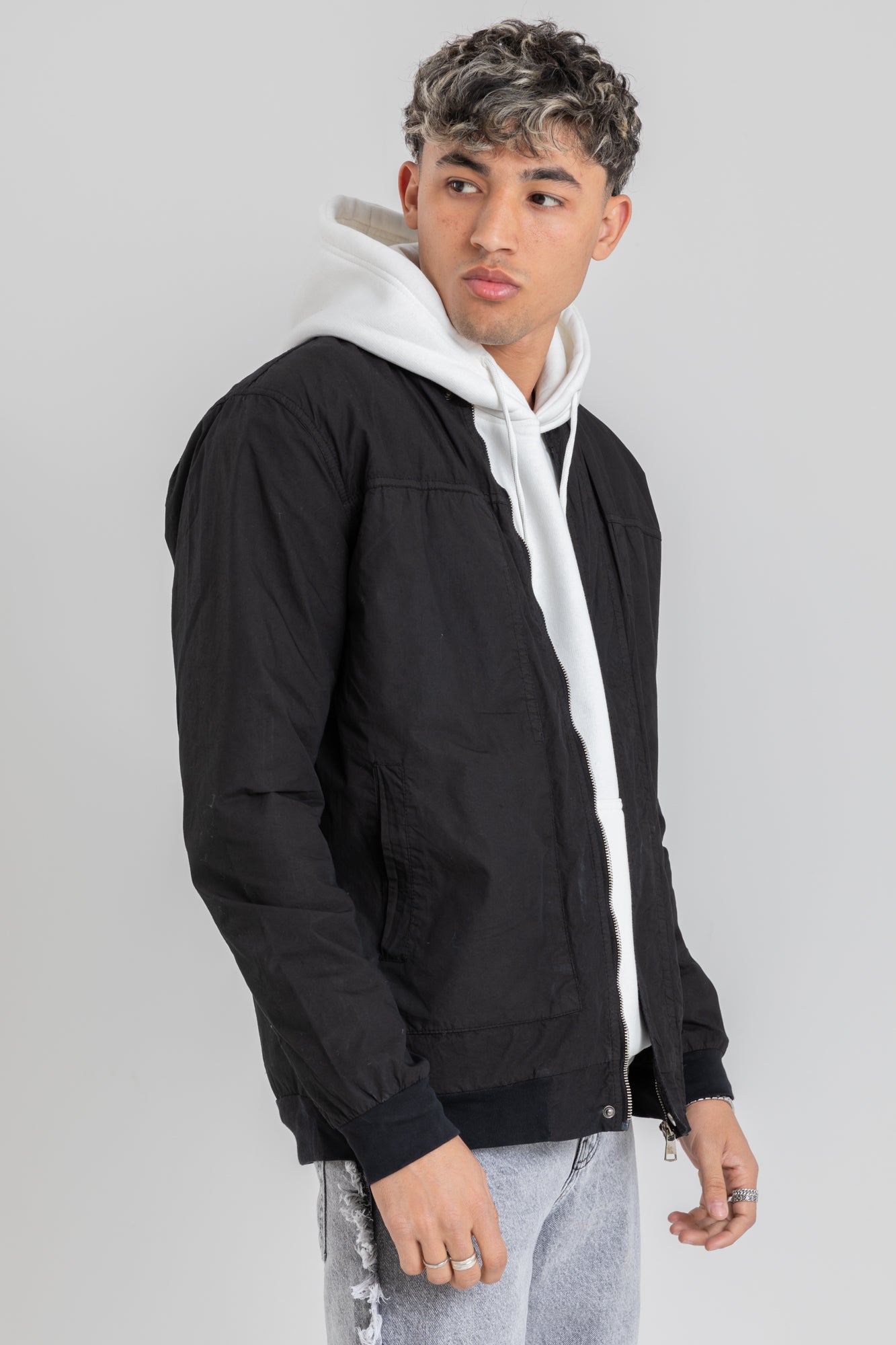 BASEBALL GABARDINE JACKET