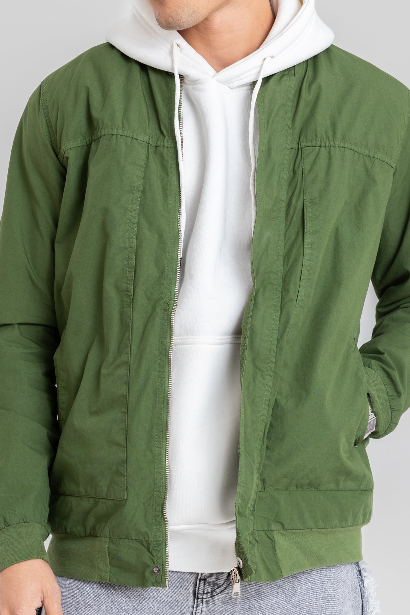 BASEBALL GABARDINE JACKET